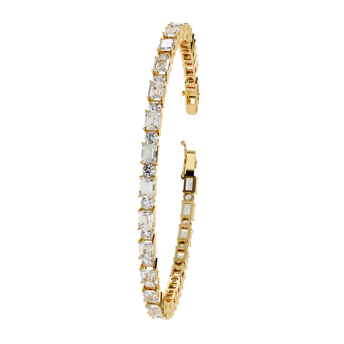 Tennis Bracelet 18kt Gold Plated