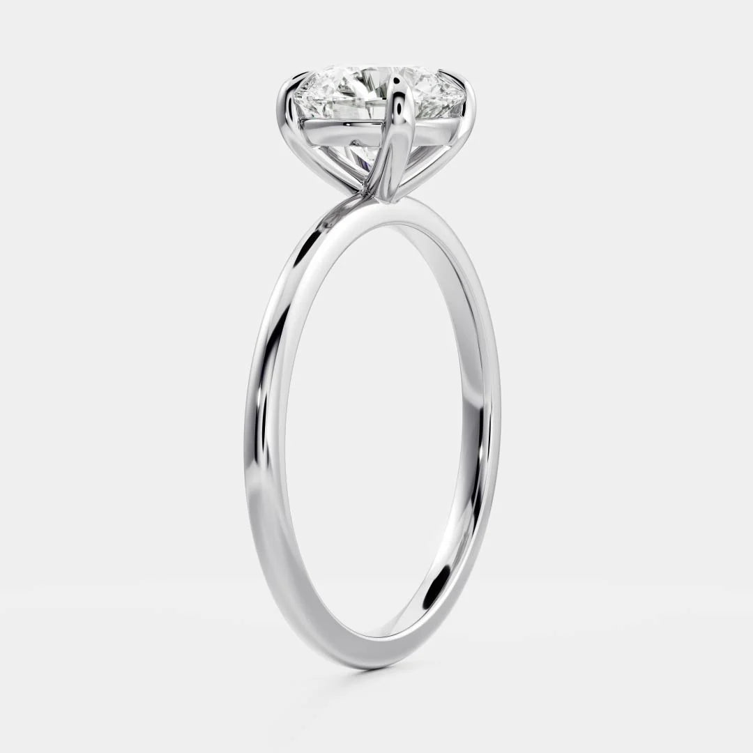 Isla Women 18kt White Gold Plated Ring