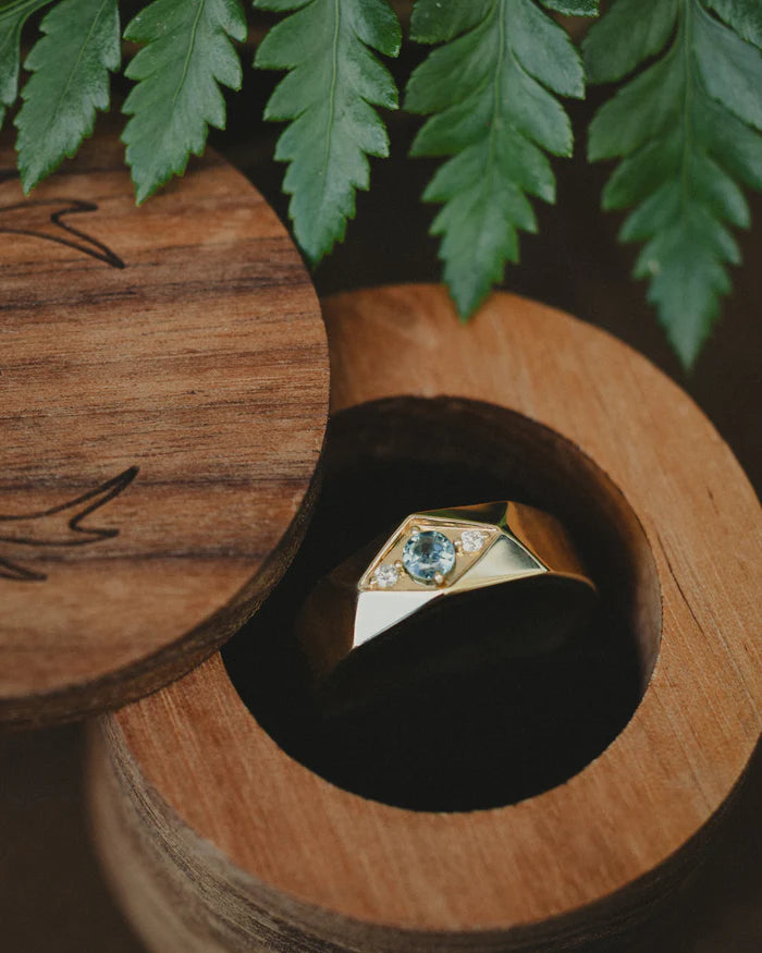 Verdania Men 18kt Gold Plated ring