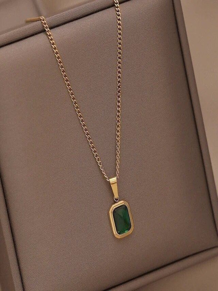 Classic Crest Men 18kt Gold Plated Chain
