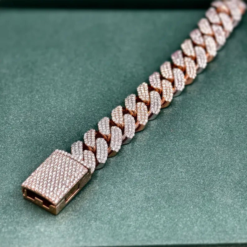 Havana Frost Bracelet | Iced Cuban Link