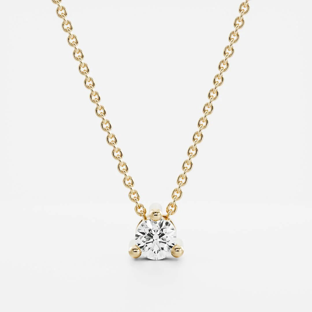 Signature Round Pendant Women