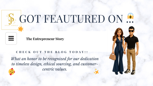 Big News: Spira Jewels got featured on Entrepreneur Story !!