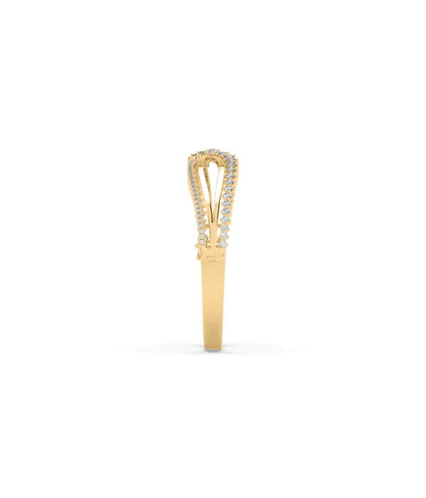 18kt Gold Plated Bracelet With Zircon