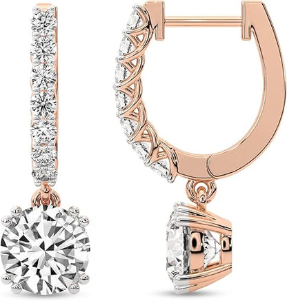 18kt Rose Gold Plated Earrings