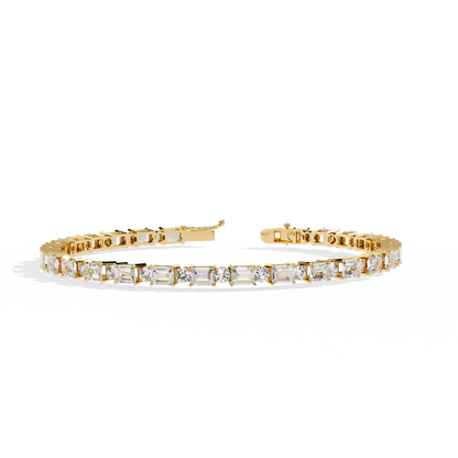 Tennis Bracelet 18kt Gold Plated