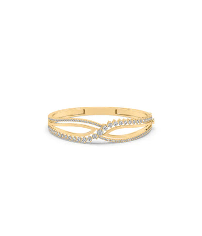 18kt Gold Plated Bracelet With Zircon