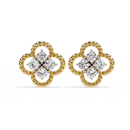 Cubic Zirconia Ear Stud