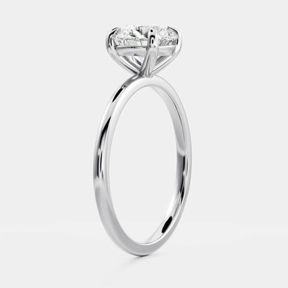 Isla Women 18kt White Gold Plated Ring