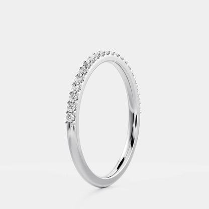 Ava Women 18kt White Gold Plated Ring