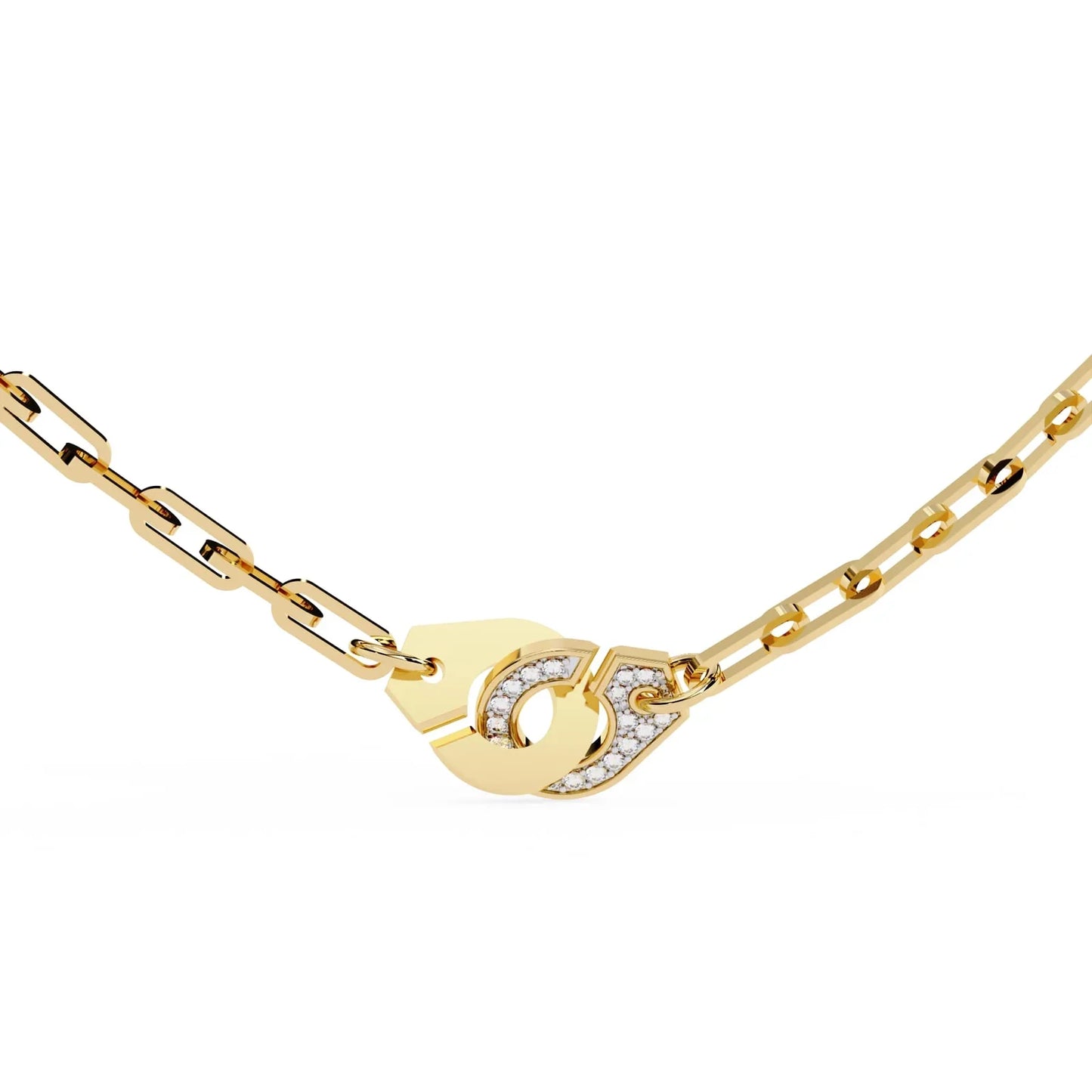 Accented Lock Pendant