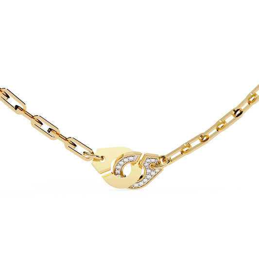 Accented Lock Pendant