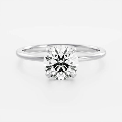 Isla Women 18kt White Gold Plated Ring