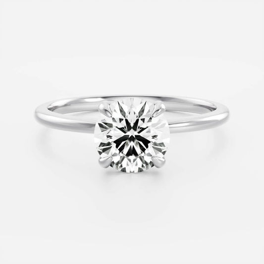 Isla Women 18kt White Gold Plated Ring