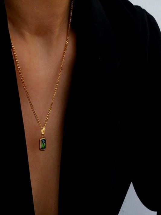 Classic Crest Men 18kt Gold Plated Chain