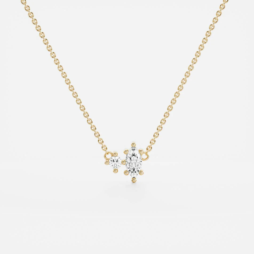 Birthstone Pendant Women 18kt Gold Plated
