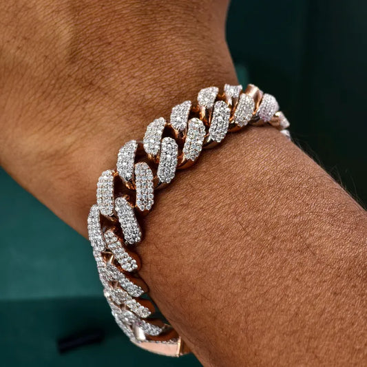 Havana Frost Bracelet | Iced Cuban Link