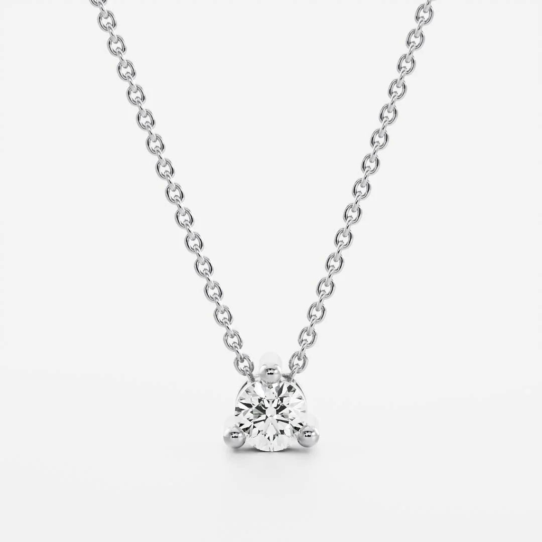 Signature Round Pendant Women