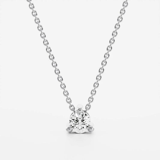 Signature Round Pendant Women